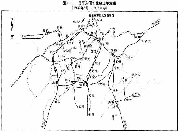 第一节 华北地区军事形势